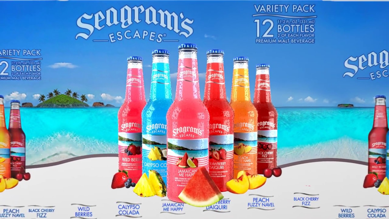 Seagrams Coolers Alcohol Content : Seagram's Escapes Peach Fuzzy Navel